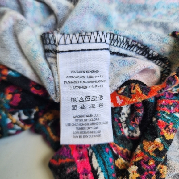 Free People Mock Neck Open Back Balloon Sleeve All Dolled Up Mini Dress Sz XS - Picture 7 of 16